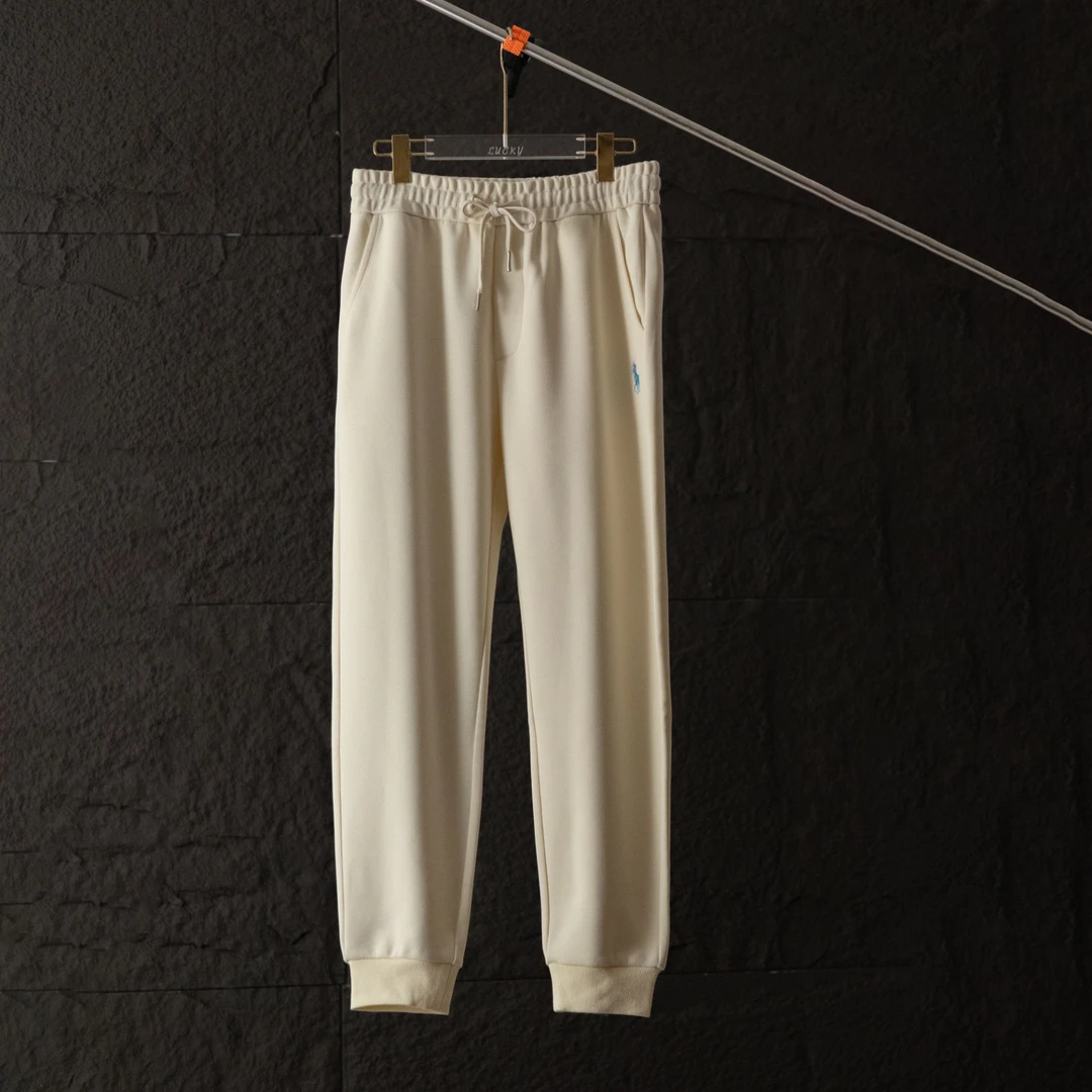 (现货）2025年欧货轻奢休闲秋冬男士废土风百搭潮流个性棒球裤