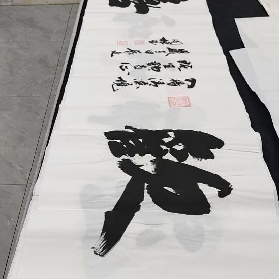 翰墨申国栋老师作品一副