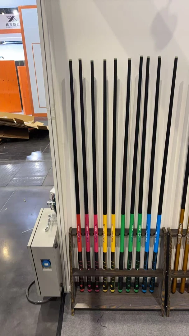 美洲豹同款球杆一体冲杆黑科技碳纤维中式球杆