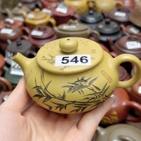 【闪购商品】茶壶紫砂我*躺紫砂微瑕