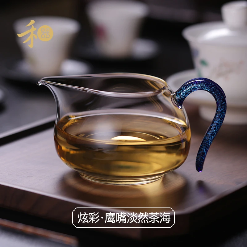 禾器炫彩·淡然茶海 高硼硅 玻璃公道杯 高端茶器 茶道 300ml