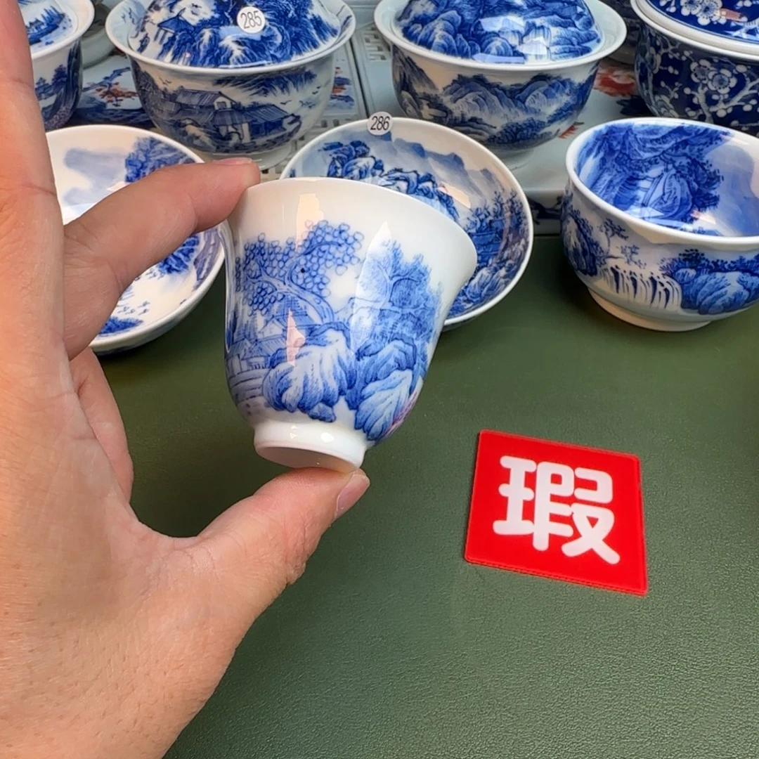 陶纯手工纯手绘茶具291