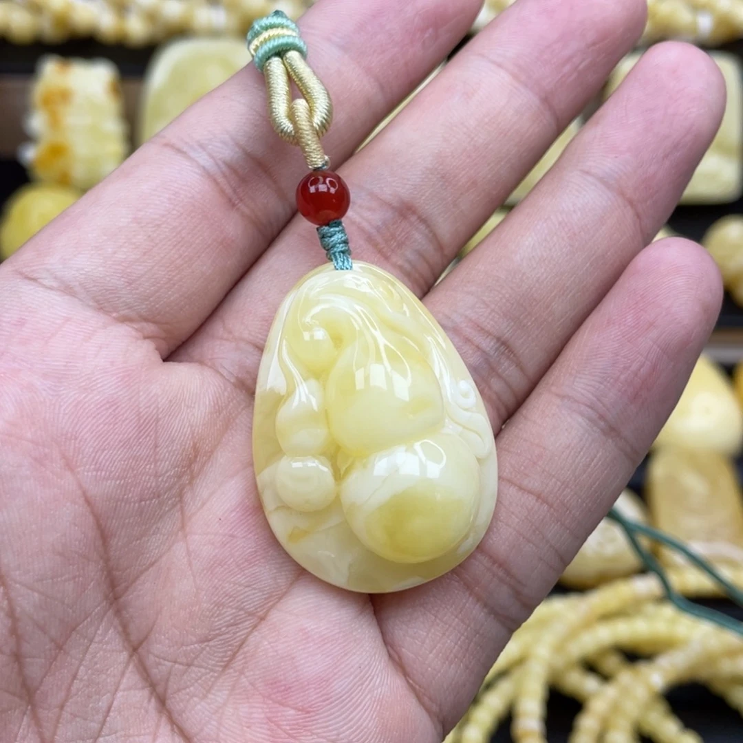 裸石琥珀未镶嵌琥珀蜜蜡