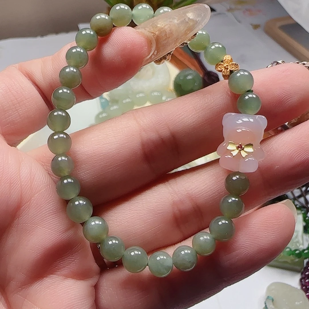 和田玉手链未镶嵌