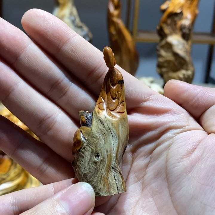 柏木（崖柏）黑油掌中宝无相