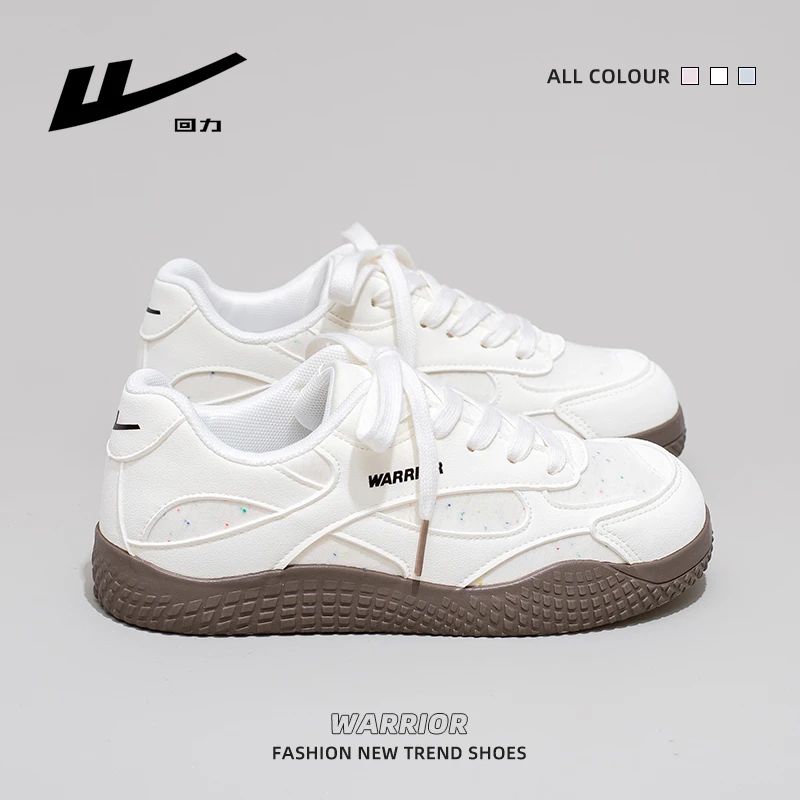 回力小白鞋女鞋2025秋季新款百搭ins潮透气休闲鞋小众运动德训鞋