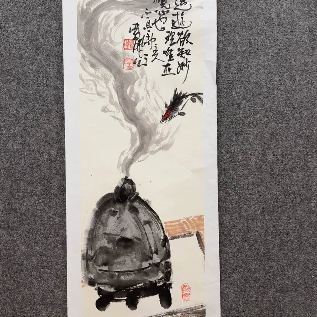 国画娄鹏老师手绘作品