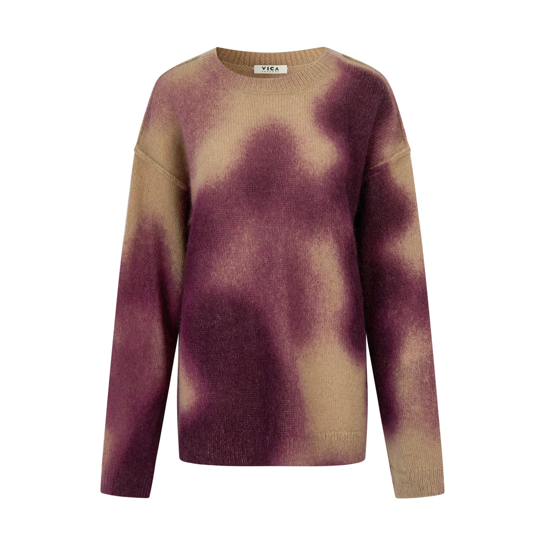 VICA VANESSA · 设计师品牌两色扎染毛衣 VC74M02/M03/1218M
