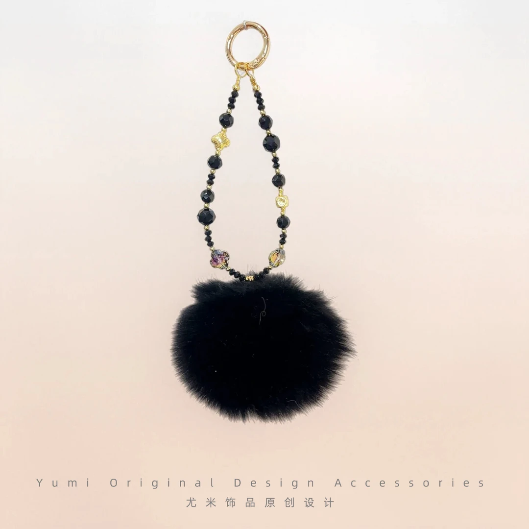 尤米原创设计手机链高端女款防丢手机挂链绳节日百搭礼物L2557