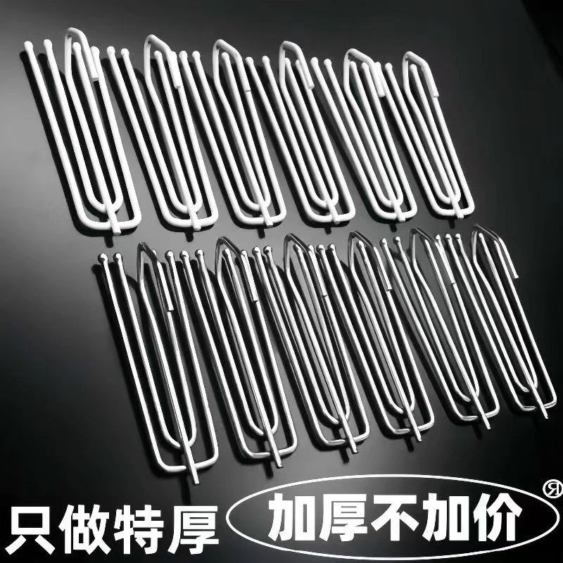通用型四爪窗帘挂钩耐用牢固窗帘辅料配件布带钩扣环
