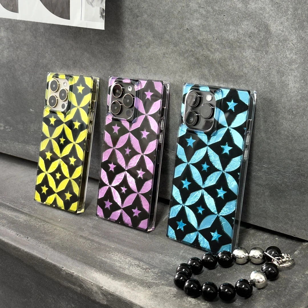 MEIKOCASE 星芒几何适用苹果16promax手机壳15新款14高级感13网红