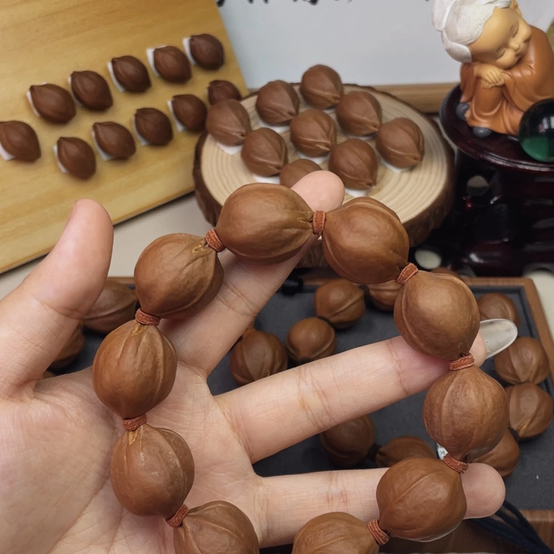 讲***哥手串/手链橄榄核2226梅林铁核