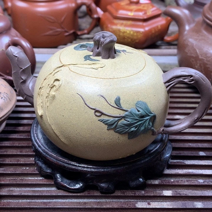 紫砂茶壶原矿手工77