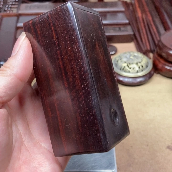 檀香紫檀（小叶紫檀）印度小叶紫檀（印章盒）