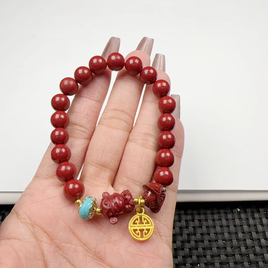 z837柿子红手串时尚女款