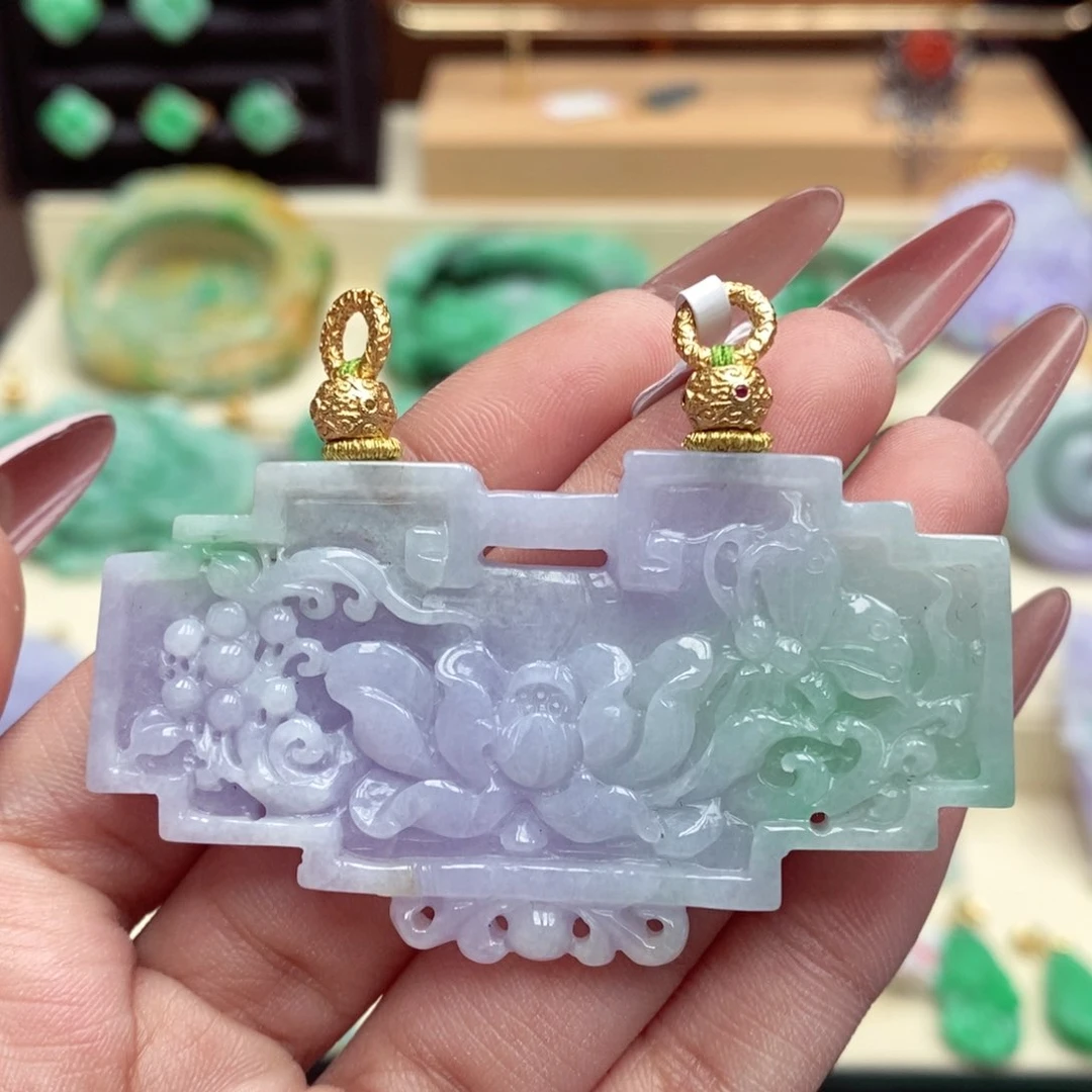 颈饰未镶嵌翡翠翡翠吊坠