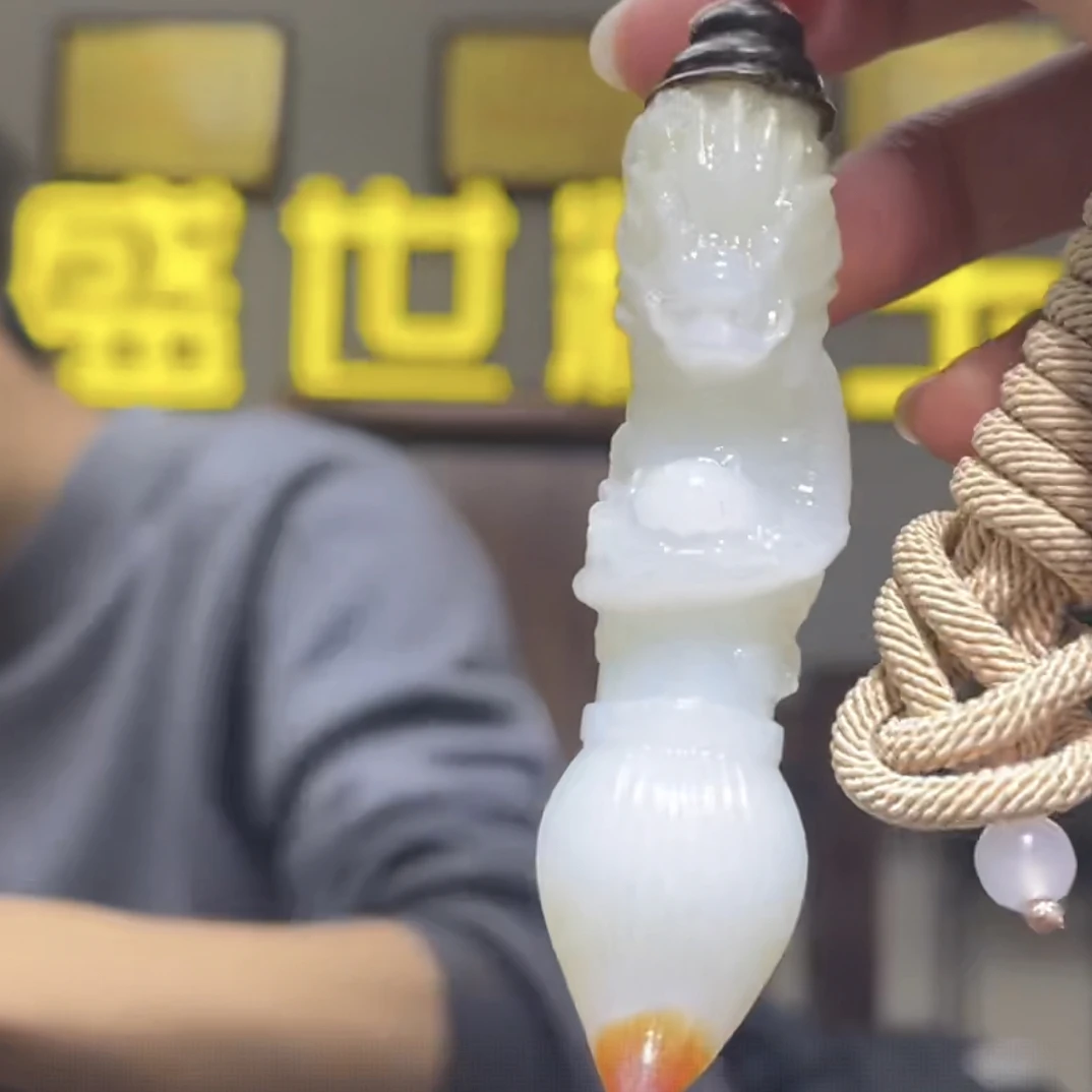 手把件货玉石把玩件文玩摆件D2