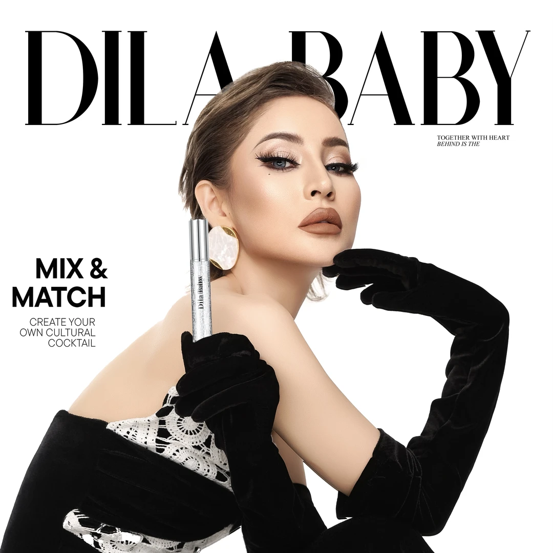 迪辣贝比睫毛膏纤长持久神器卷翘浓密防水银管乌市发货