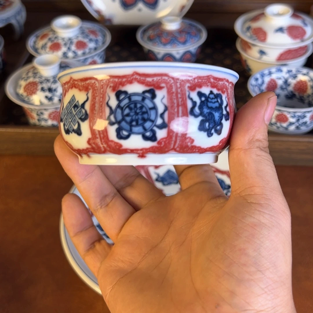 摆件景德镇茶器百宝箱