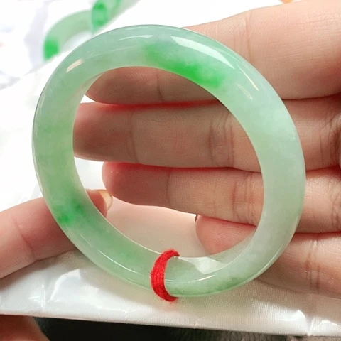 未镶嵌手镯翡翠正圈2628