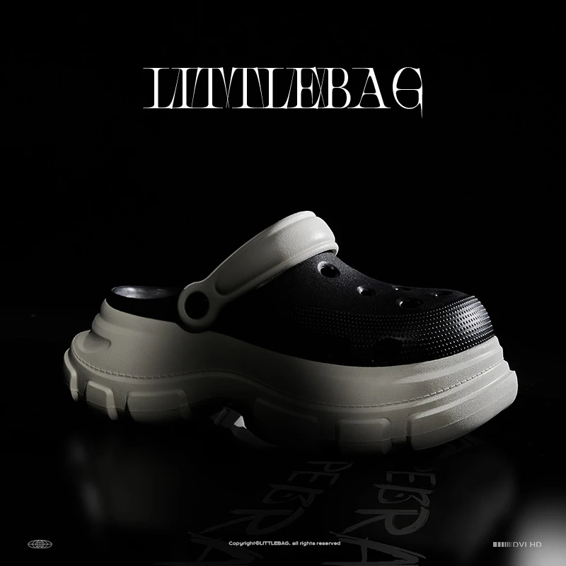 【qianqian】设计师买手款~双密度巨出片洞洞鞋男女