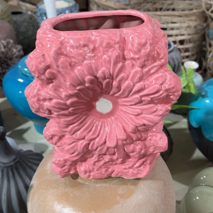 陶瓷花瓶摆件外贸出口微瑕捡漏