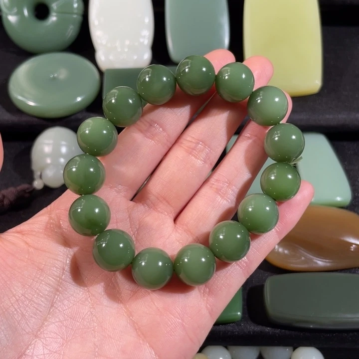 和田玉手链未镶嵌