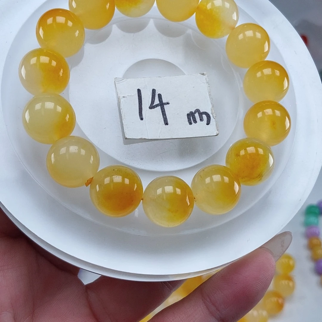 翡翠手链未镶嵌手链