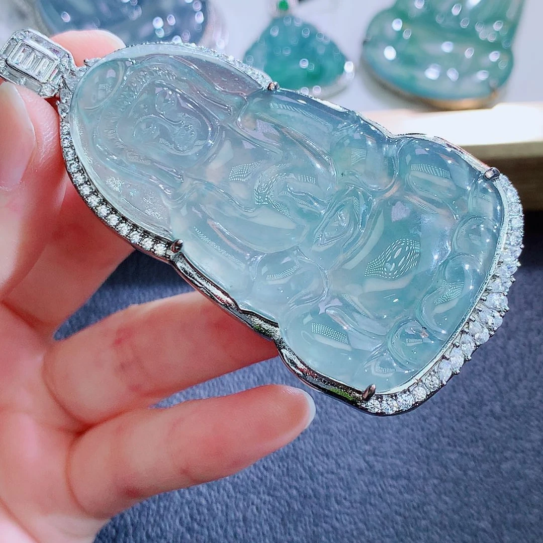 颈饰未镶嵌翡翠翡翠