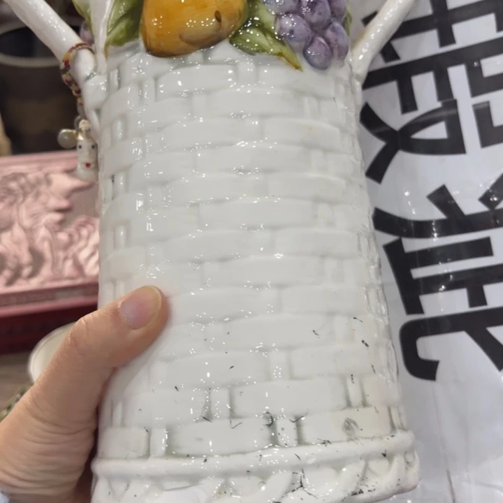 陶瓷古美术置物摆件