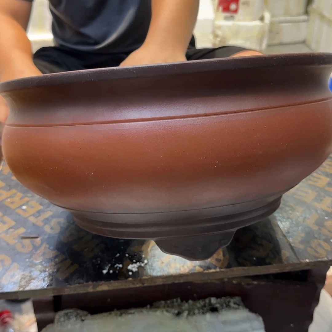 紫砂花盆口径30.15口径