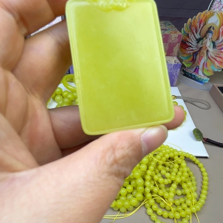 淡***5新疆若羌黄口手串