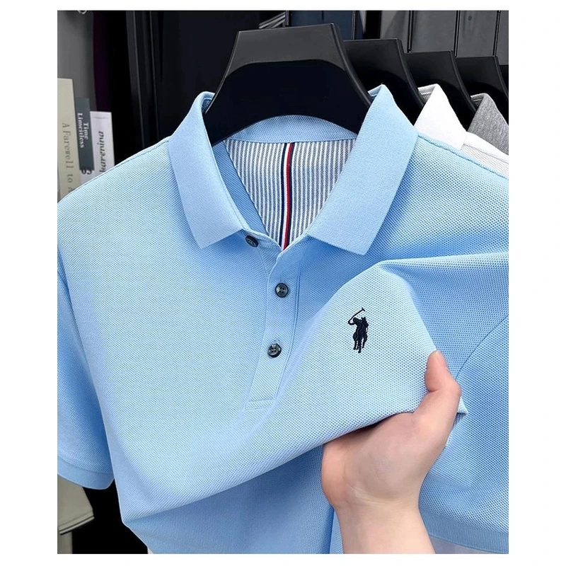 【GAVIAL】品牌夏季男士polo衫短袖商务休闲百搭绣花翻领t恤男装潮