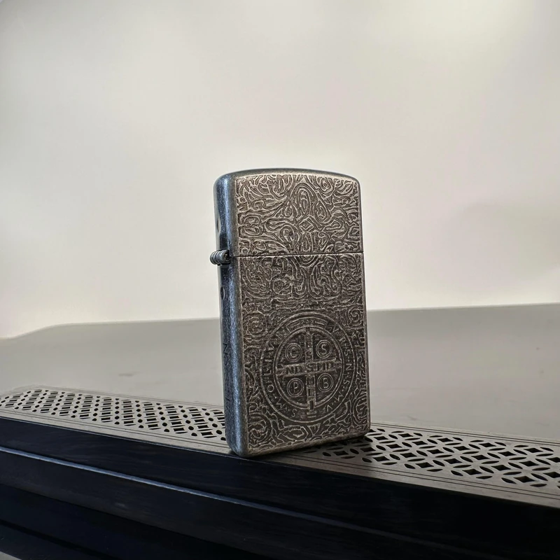 zippo打火机 DB 1605古银纤巧康斯坦丁 DY9914DK*409dabai