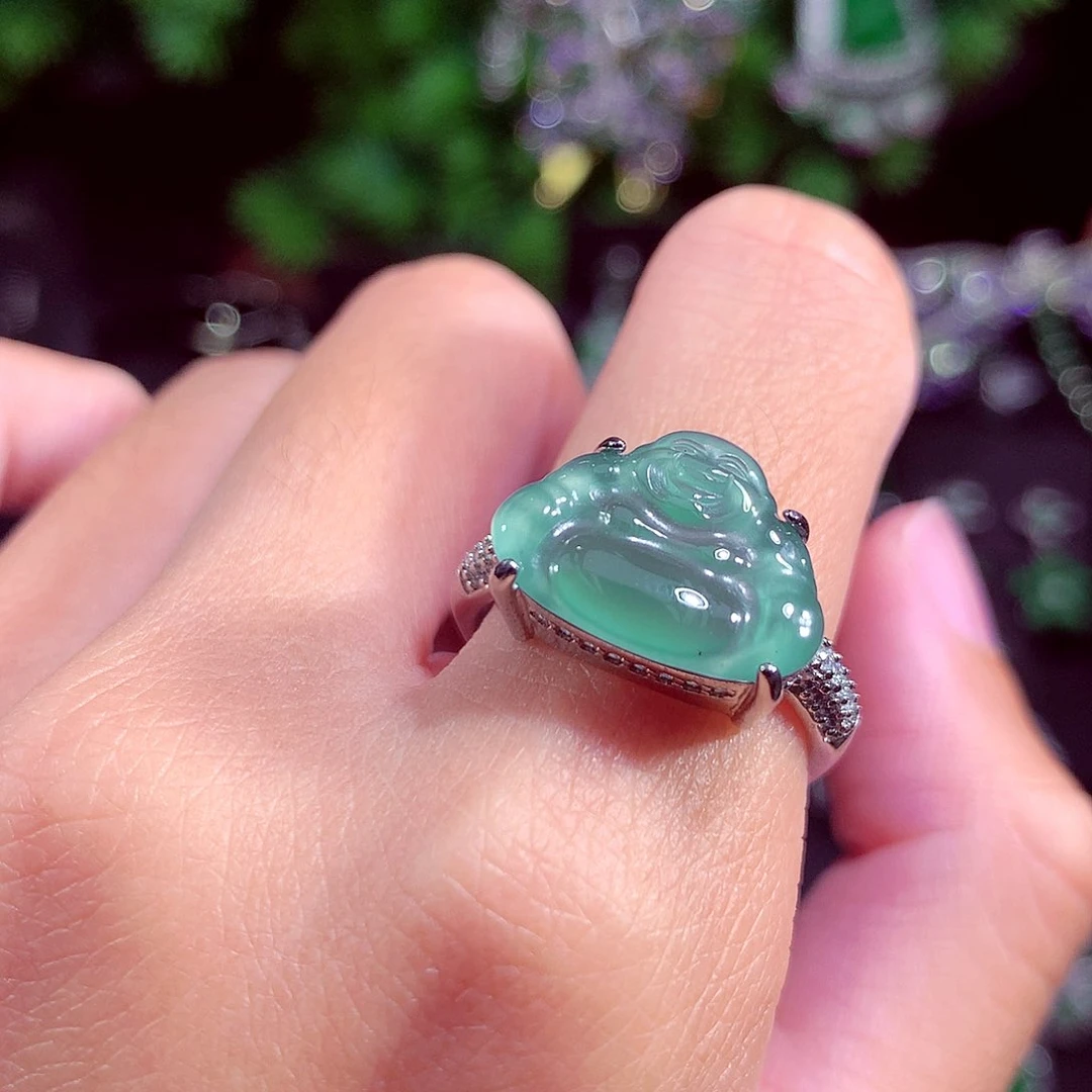 颈饰未镶嵌翡翠天然