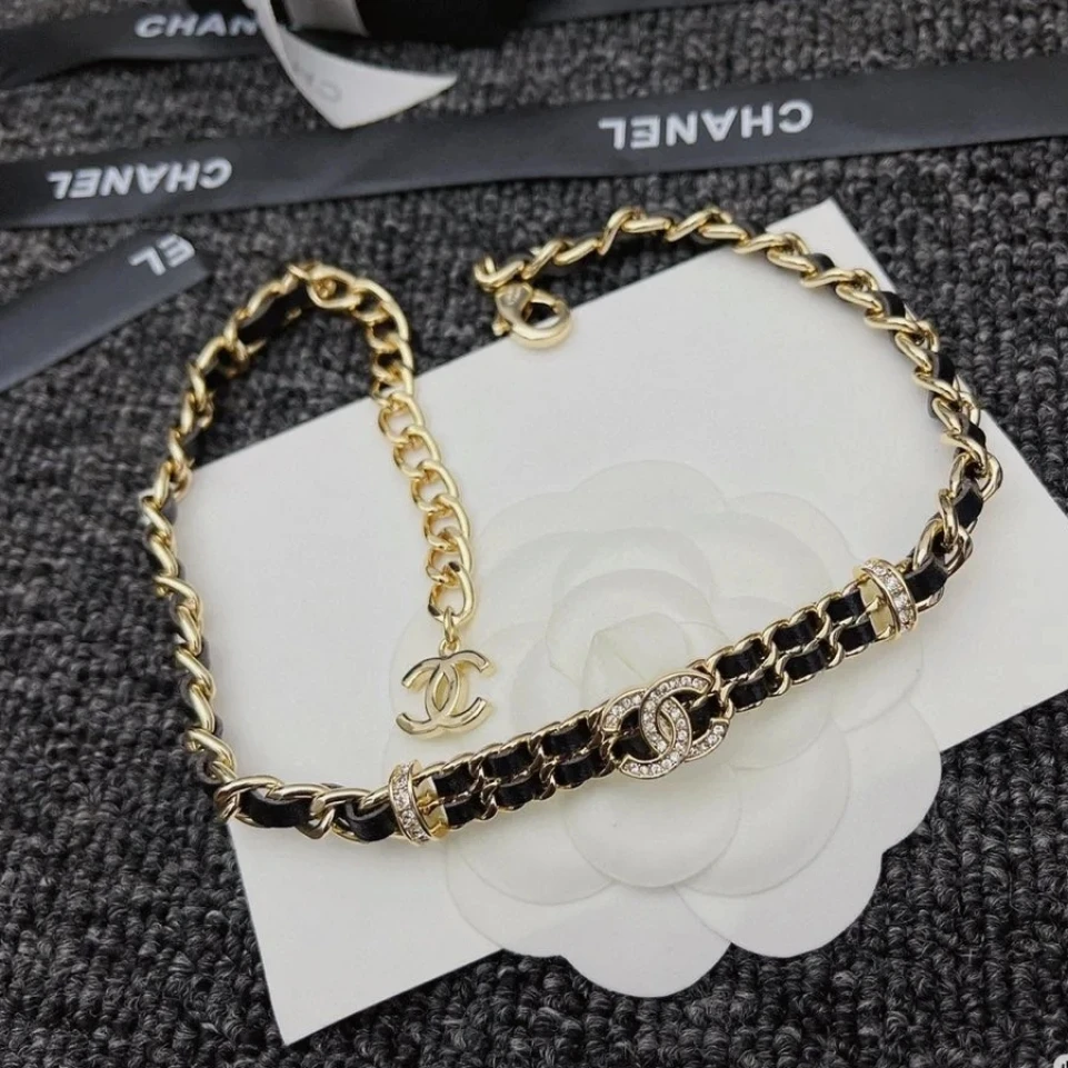 未使用 Chanel/香奈儿 项链皮穿时尚百搭