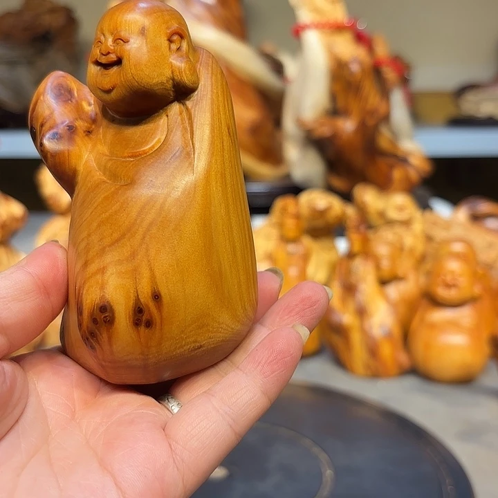 柏木太行崖柏弥勒佛瘤疤