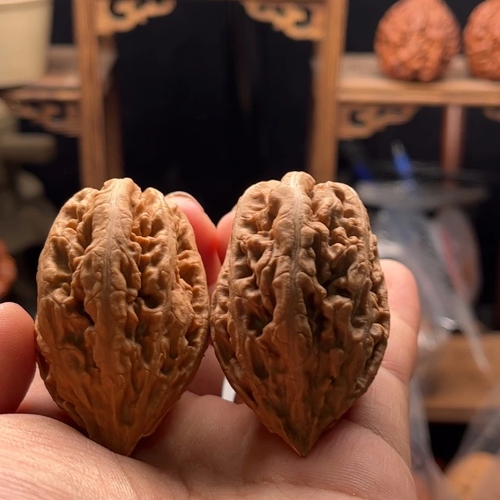 文玩核桃把件楸大胖42