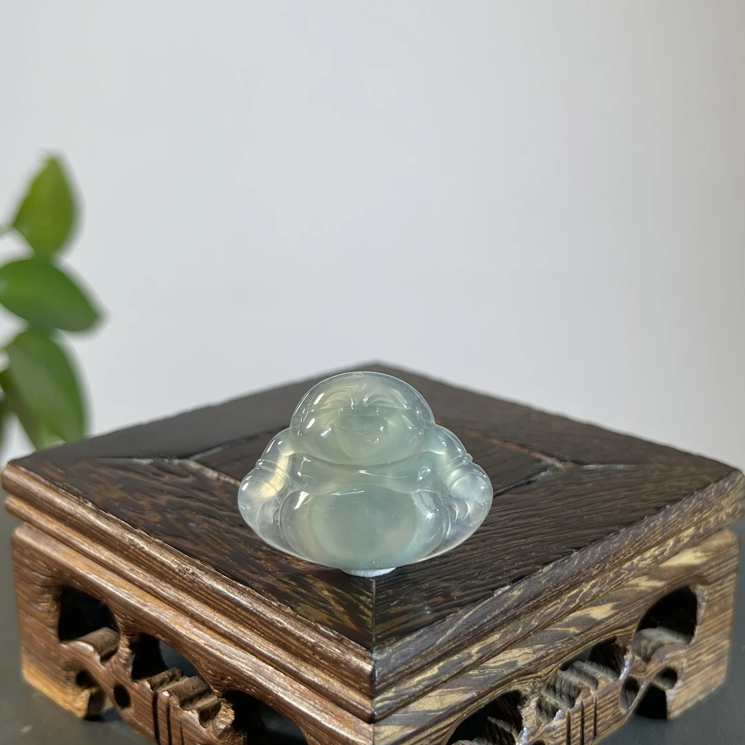 JTA15-57 天然缅甸A货翡翠 佛公