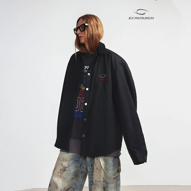 EXPAPARICH  Rocky's Jacket美式高街夹克-Plaid hoodie