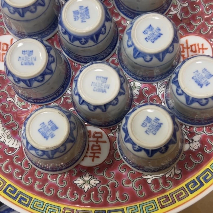 杯秋***子景德镇陶瓷小杯子