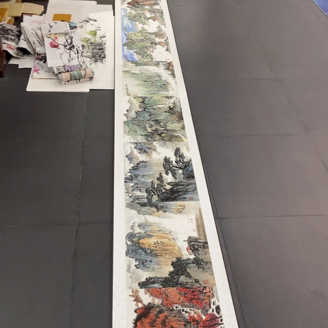 煜***辰国画墨鱼精品墨鱼精品