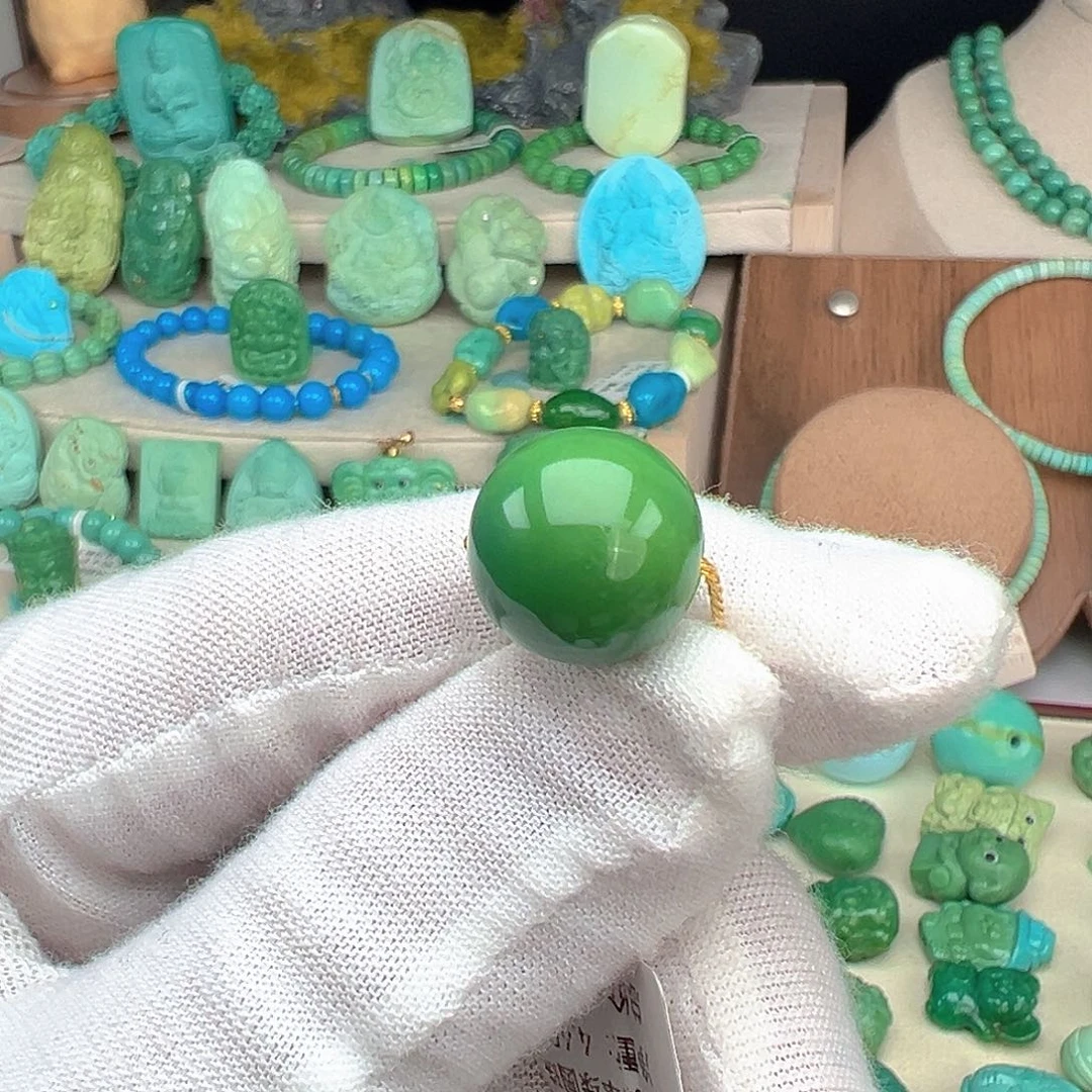 绿松石未镶嵌主播夏