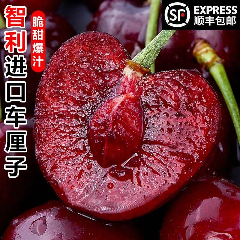 S3【顺丰速运】智利空运进口车厘子2J-5J应季水果0.9-5斤内附果径卡