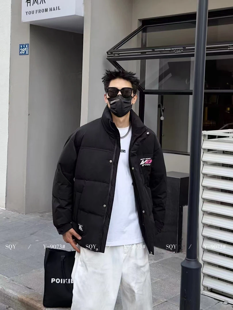 （帅大）9073#冬季新款立领百搭潮流休闲保帅潮外套-非标（无水洗标）