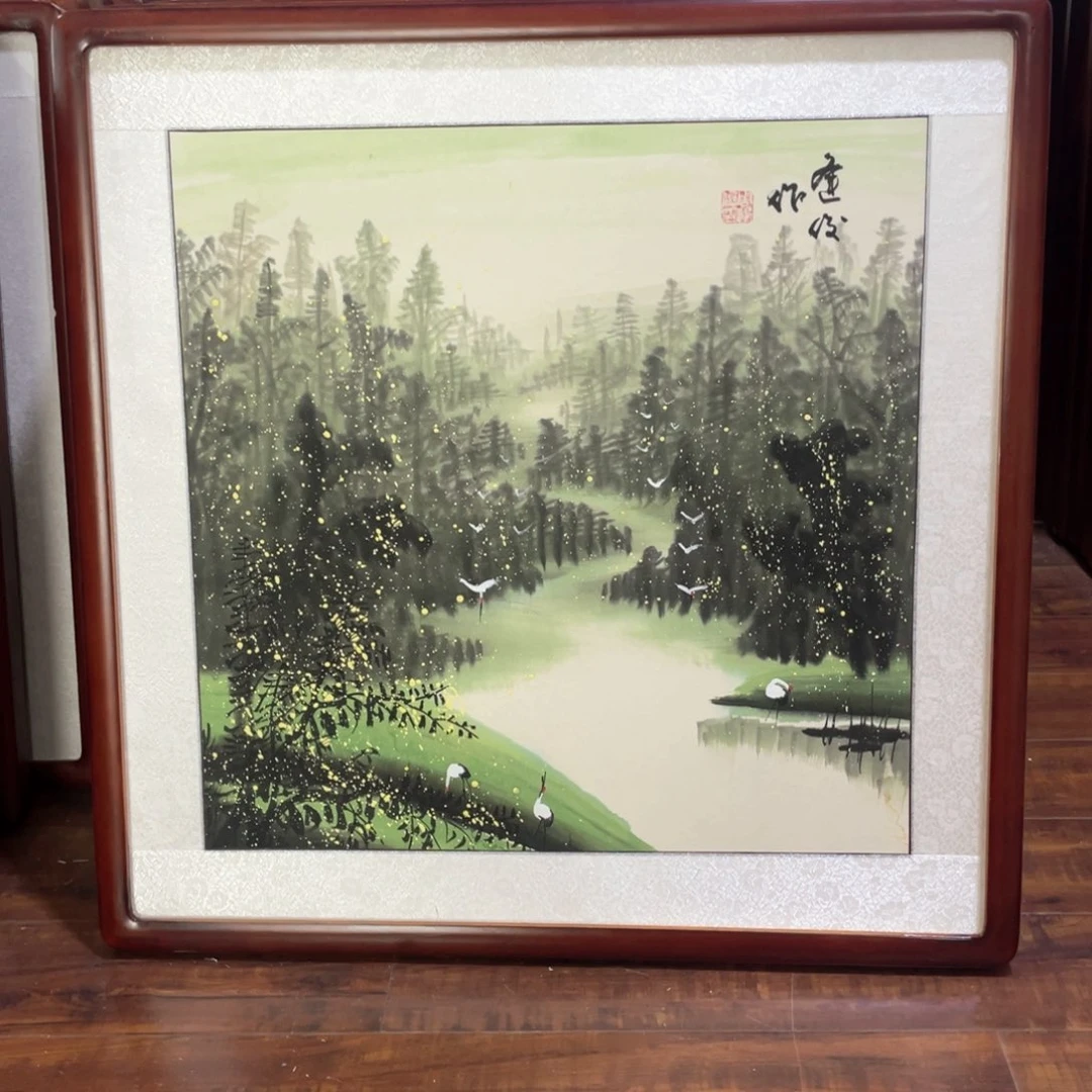 国画带框尺寸63*63厘米