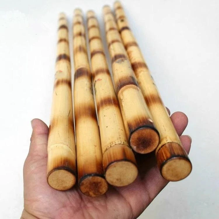 带皮烧花藤棍太极棍魔杖短棍藤木咏春拳实木棍天然藤条武术棍