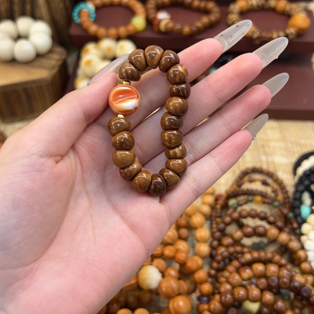 吊坠库克卡10小肠手捻搭配三文鱼