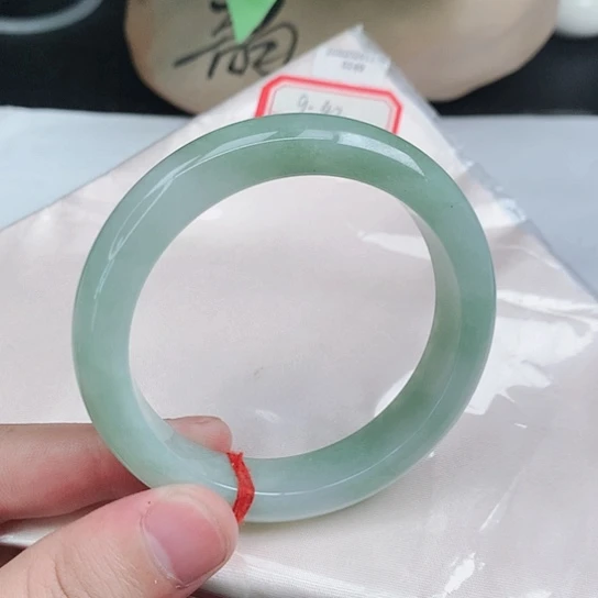 翡翠手镯未镶嵌57正圈006