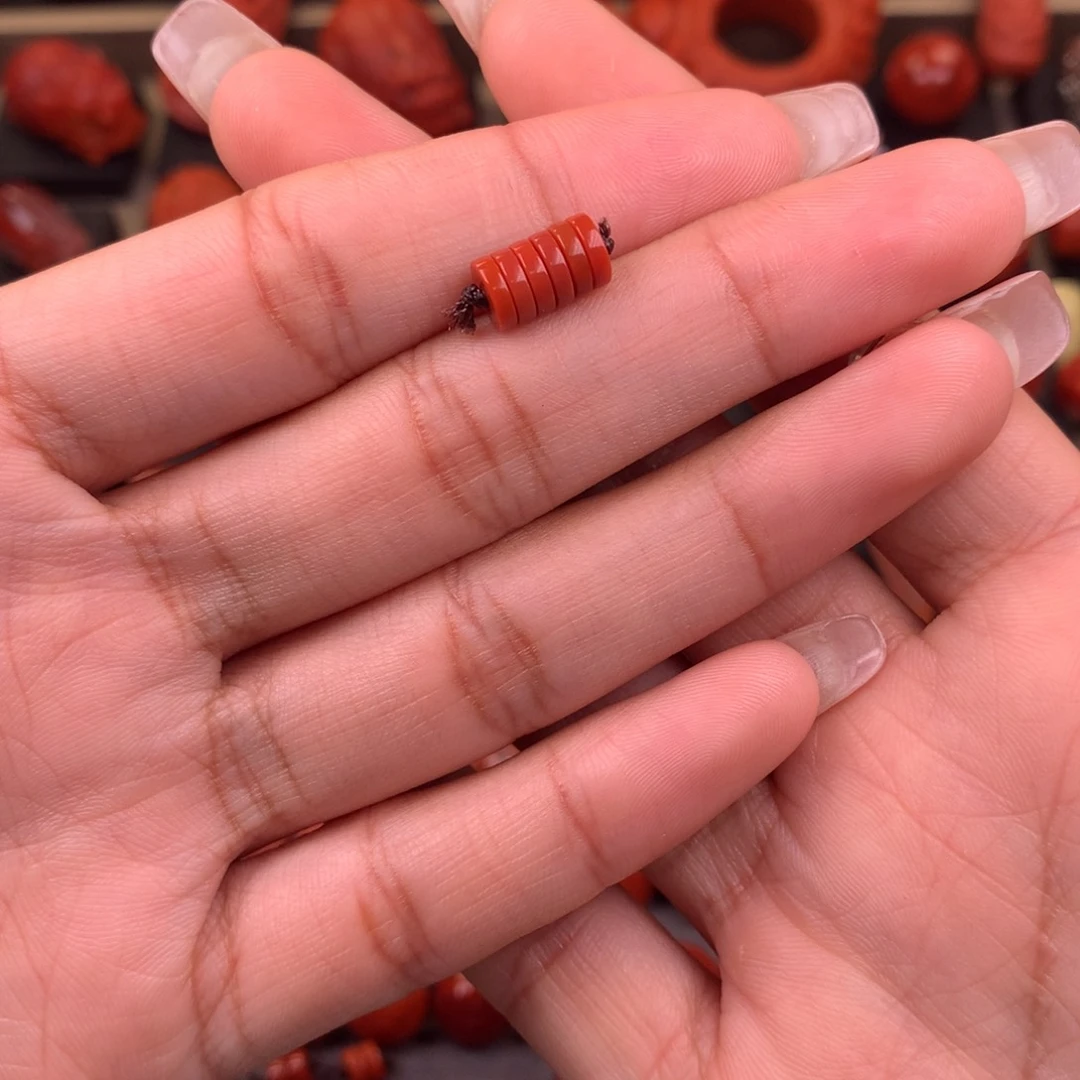 南红玛瑙未镶嵌精工直切隔片6